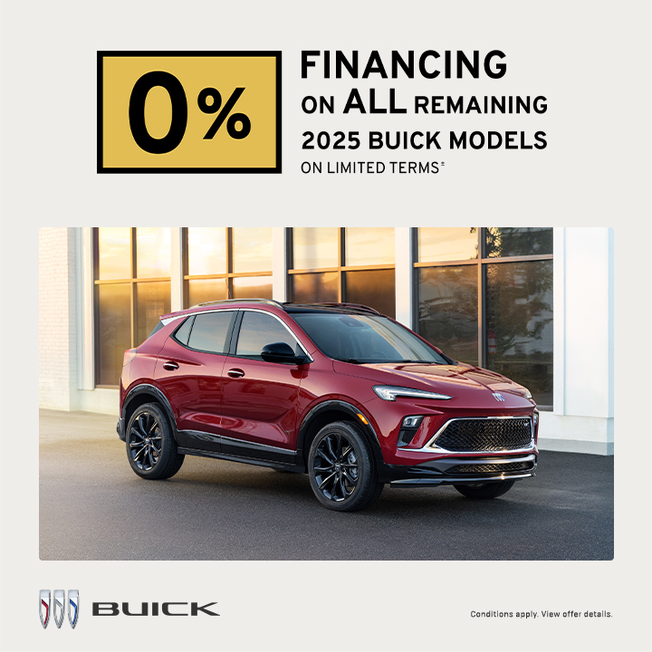 Black Friday Bonus – 2025 Buick Models