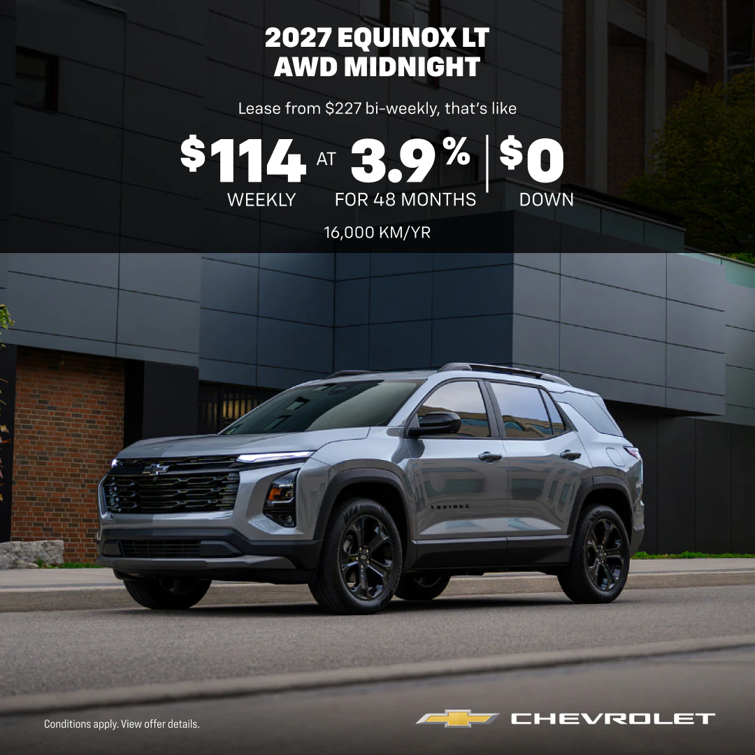 CLEARANCE 2027 EQUINOX LT AWD MIDNIGHT